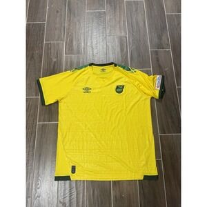 Jamaica Football Shirt XL Mens Umbro Home Jersey Jamaica Soccer Jersey